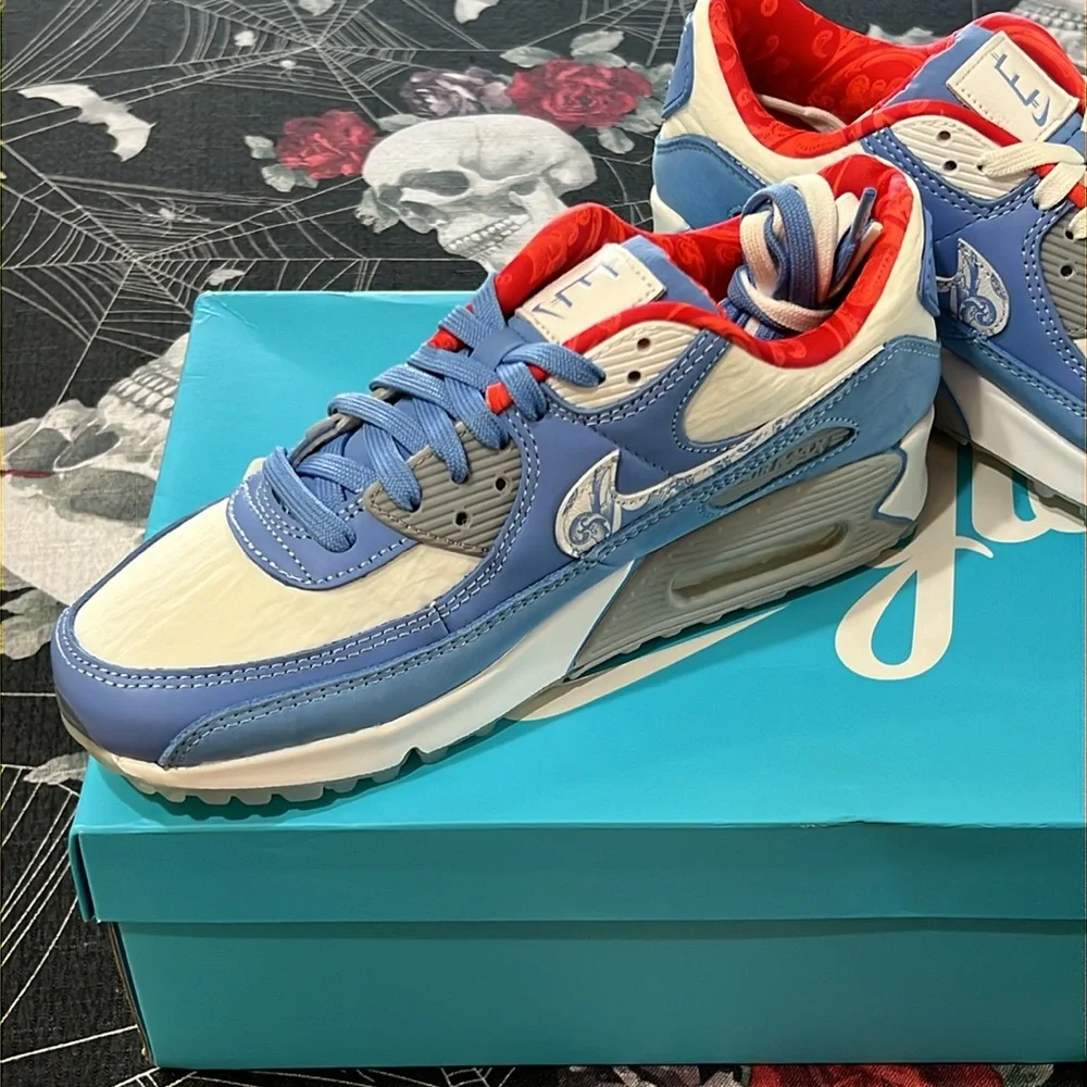 DS 2023 NIKE AIR MAX 90 DB18 DOERNBECHER HOSPITAL EMERSON HARRELL SZ MENS 8 NEW - Picture 5 of 10